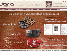 Tablet Screenshot of jara-accessories.com